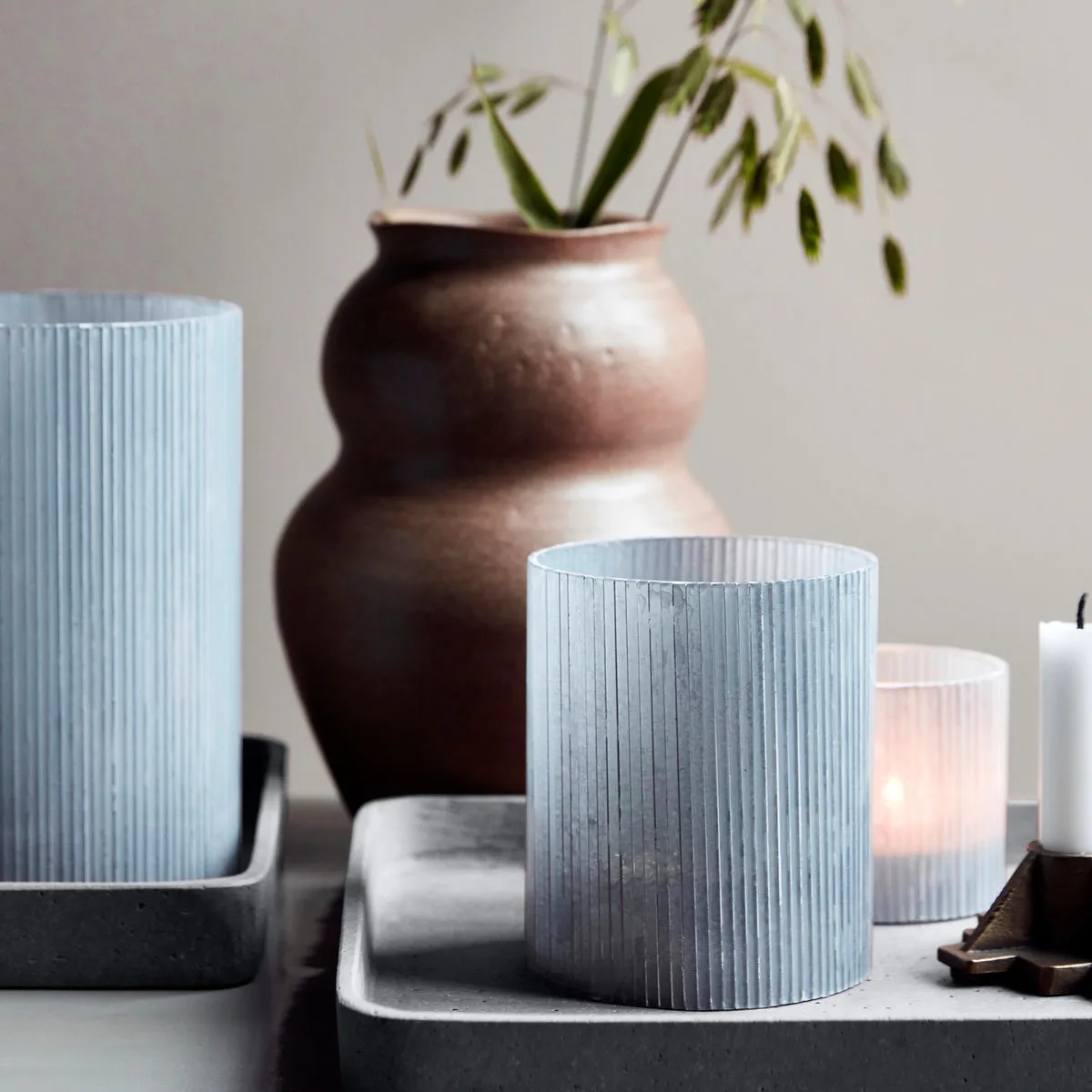 미르 티라이트 홀더 12.5 cm, Frost grey House Doctor | 하우스닥터