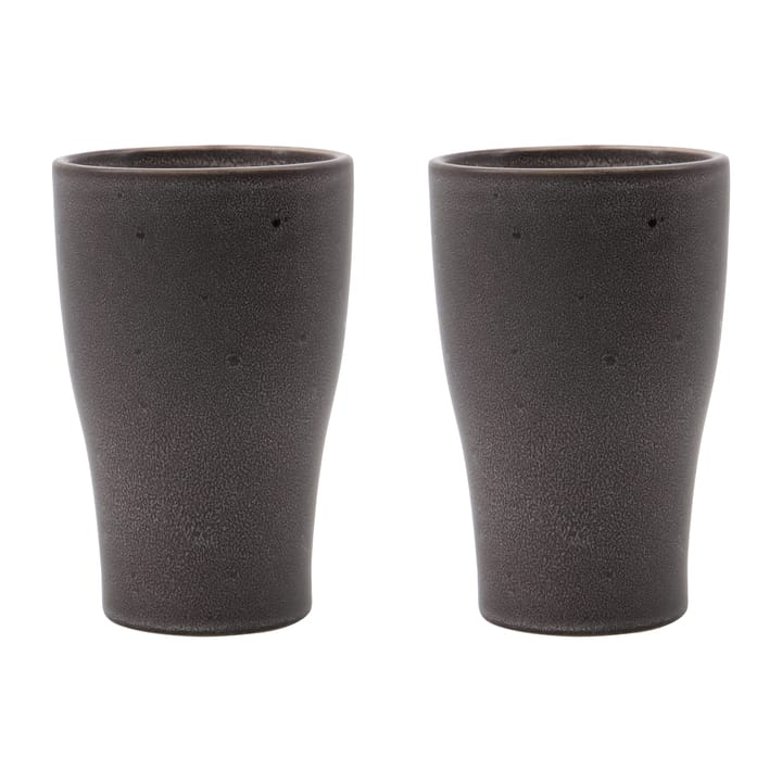 리스 보온 머그 14 cm 2개 세트, Dark grey House Doctor | 하우스닥터