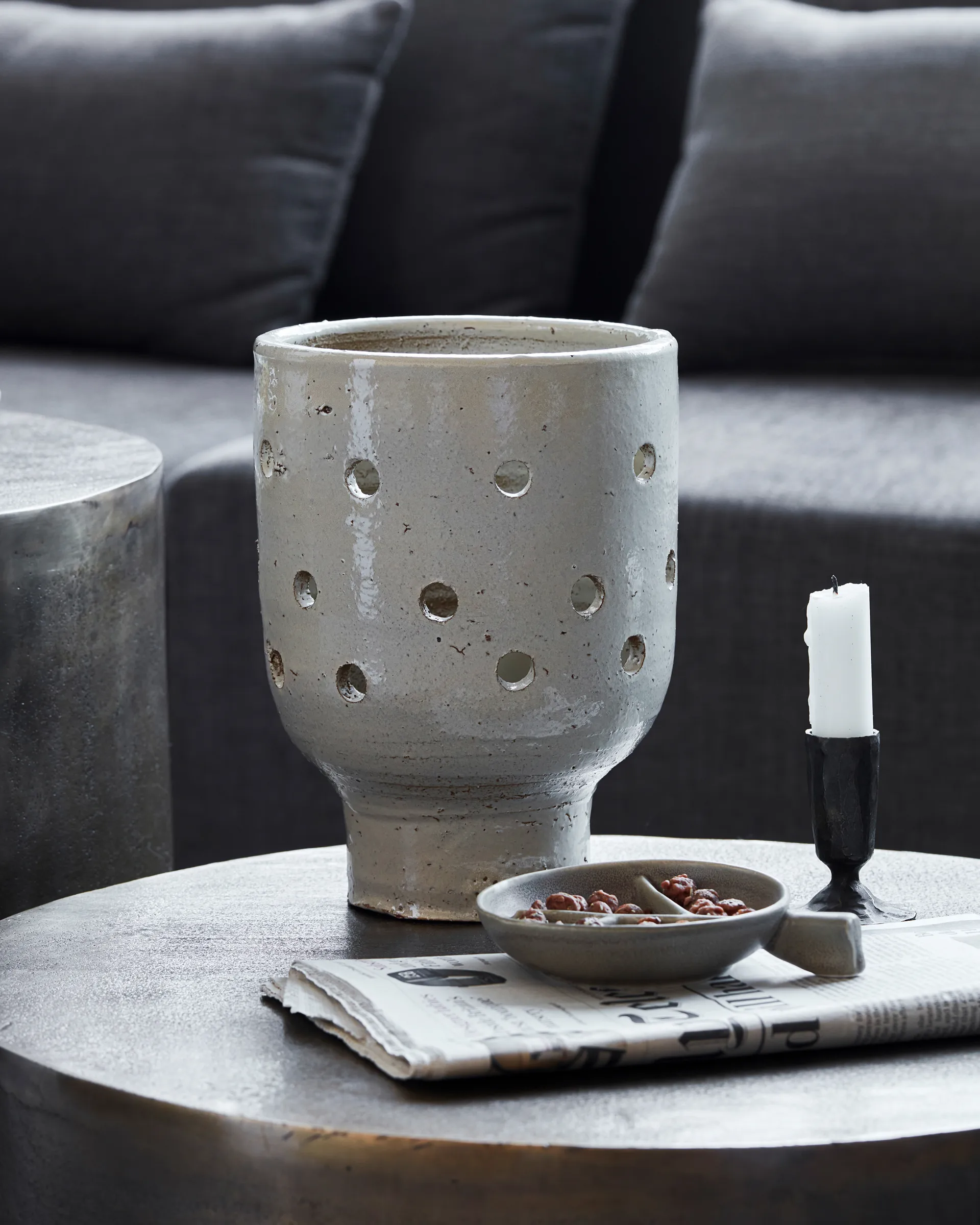 아티스트 티라이트 홀더 Ø15 cm, Beige House Doctor | 하우스닥터