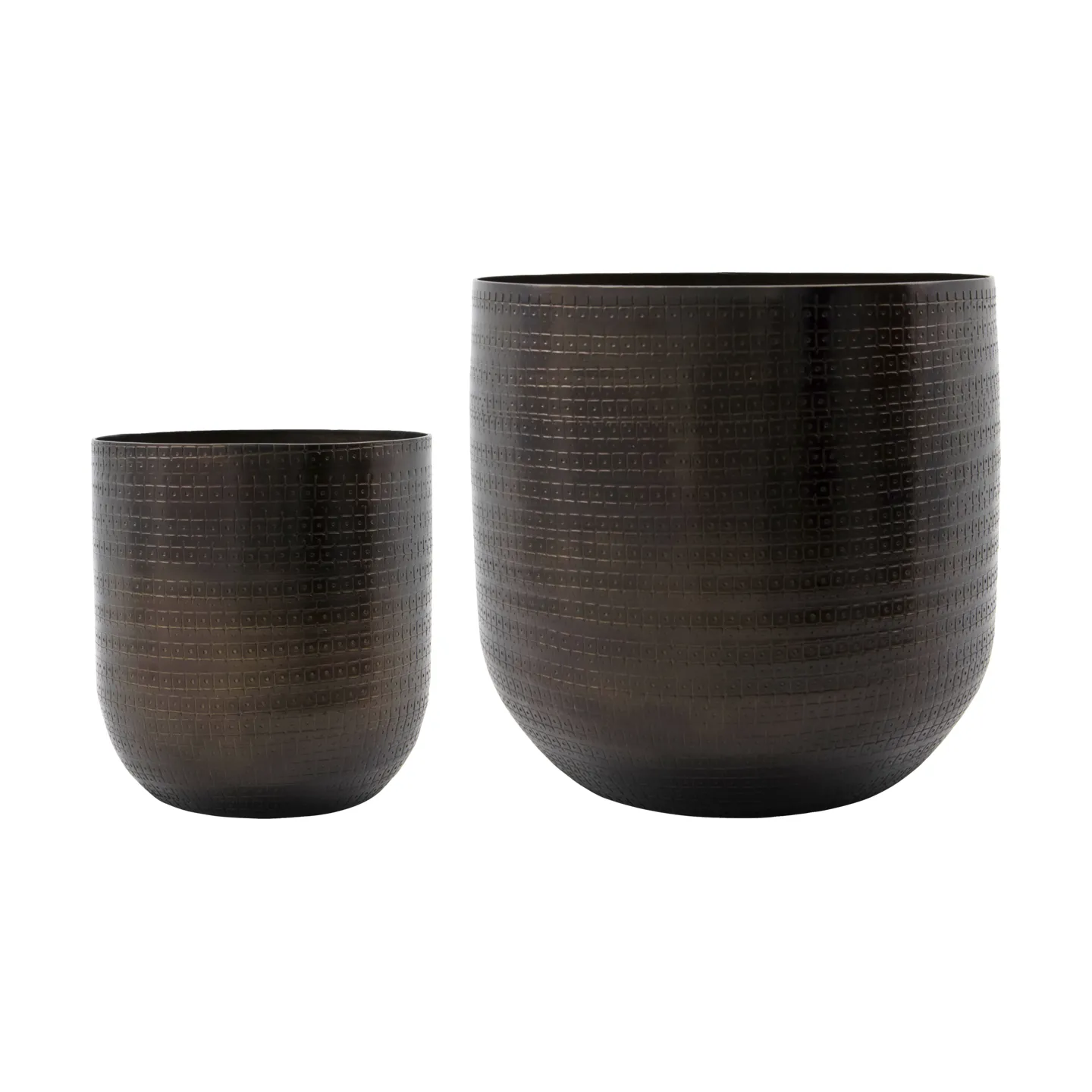 아이린 팟 2개 세트, Antique brown House Doctor | 하우스닥터