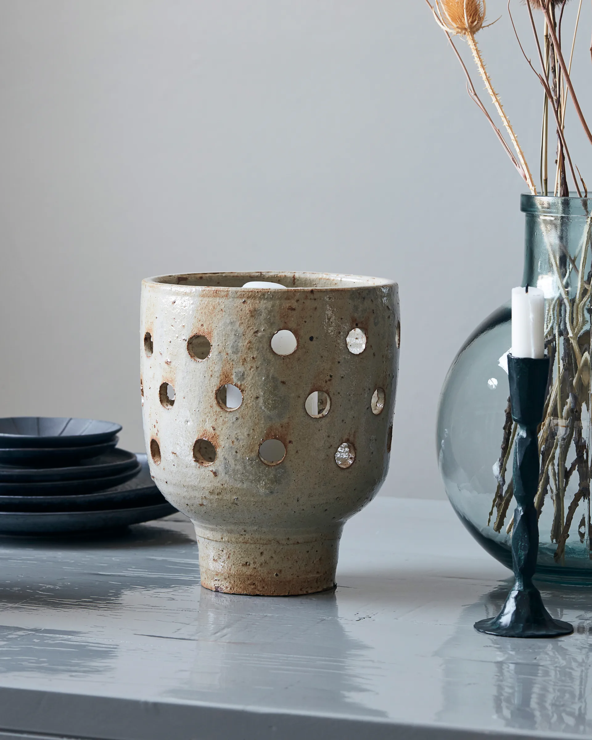 아티스트 티라이트 홀더 Ø20 cm, Beige House Doctor | 하우스닥터