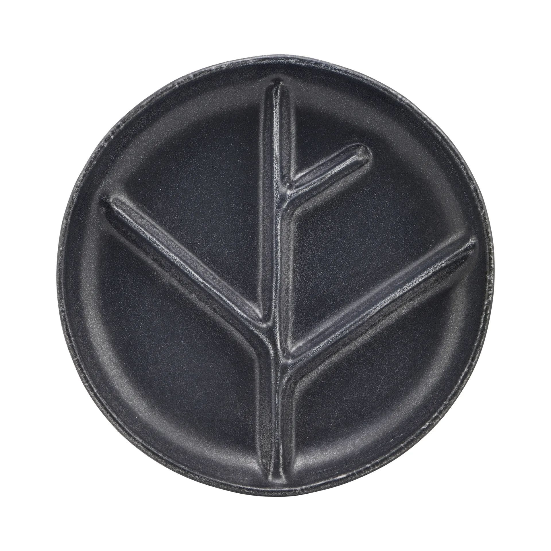 브랜치 접시 Ø22.3 cm, dark grey House Doctor | 하우스닥터