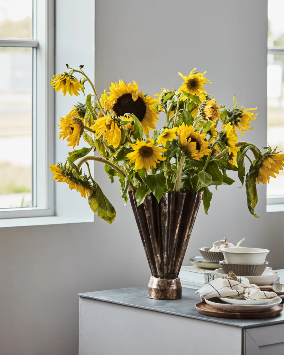 플러드 화병 Ø23 cm, Antique brown House Doctor | 하우스닥터