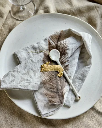 래빗 이스터 장식 3개 세트 - Antique brass - House Doctor | 하우스닥터