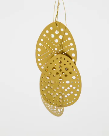 컷 부활절 장식 3개 세트 - Antique brass - House Doctor | 하우스닥터