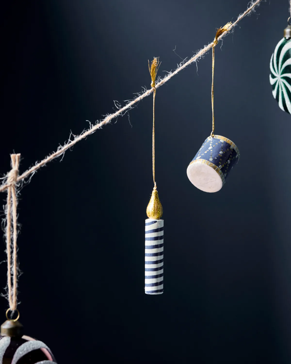 라이트 데코레이티브 펜던트 3개 세트, Green-pink-blue House Doctor | 하우스닥터