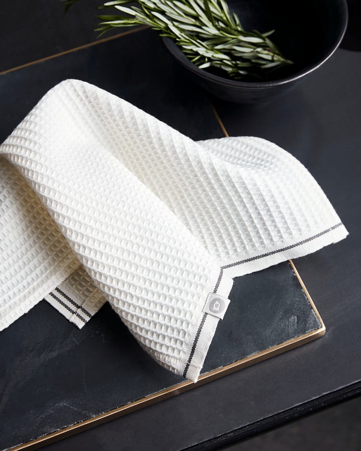 와플 디시클로스 30x30 cm 2개 세트 - grey - House Doctor | 하우스닥터