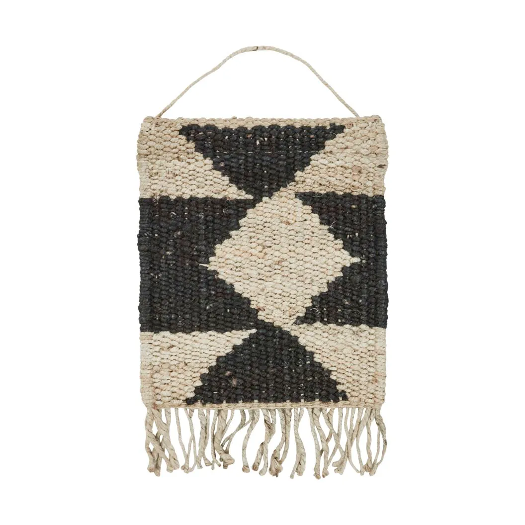 무로 벽 장식 35x50 cm, Black-natural House Doctor | 하우스닥터