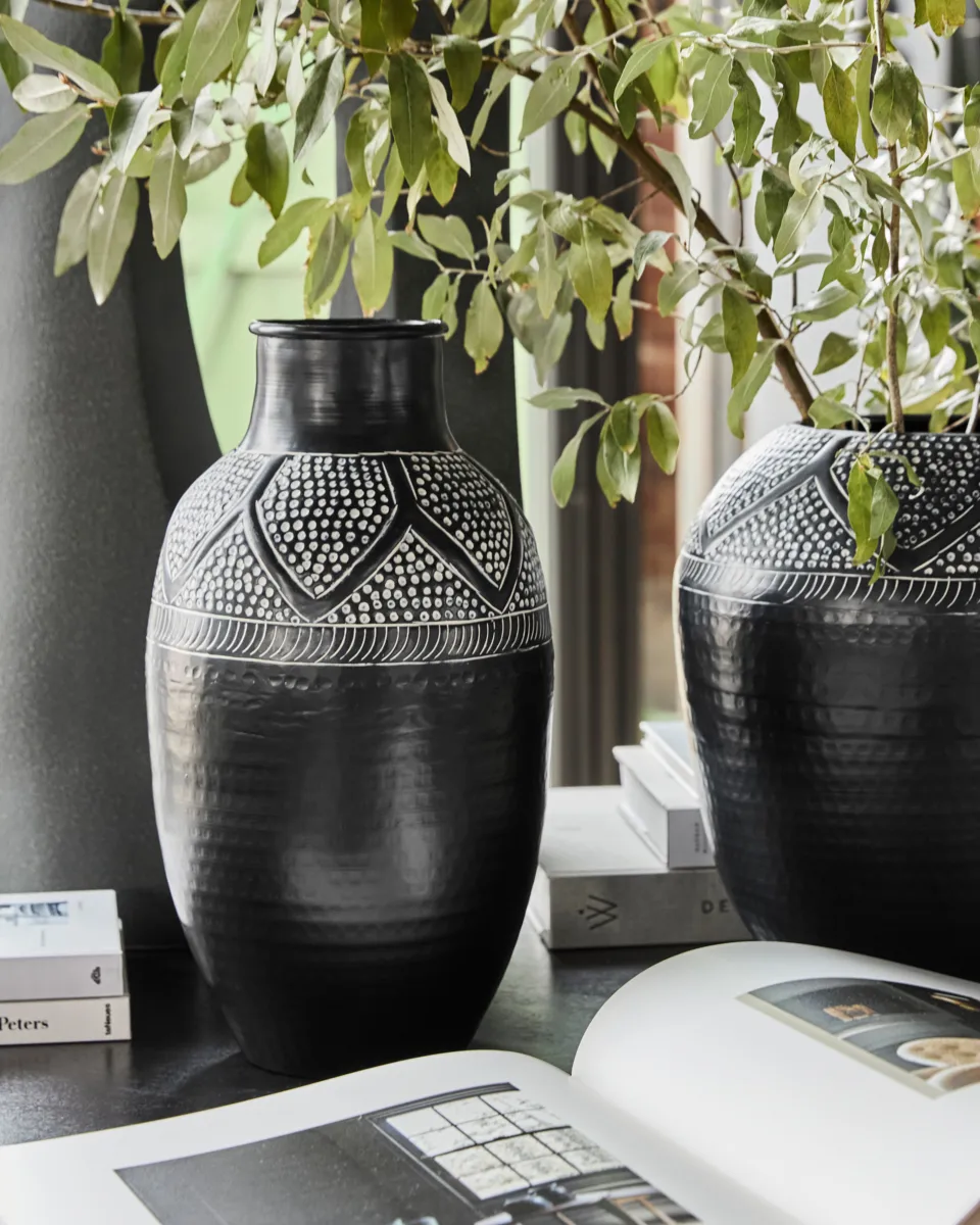 블로스 화병 38 cm, Black House Doctor | 하우스닥터