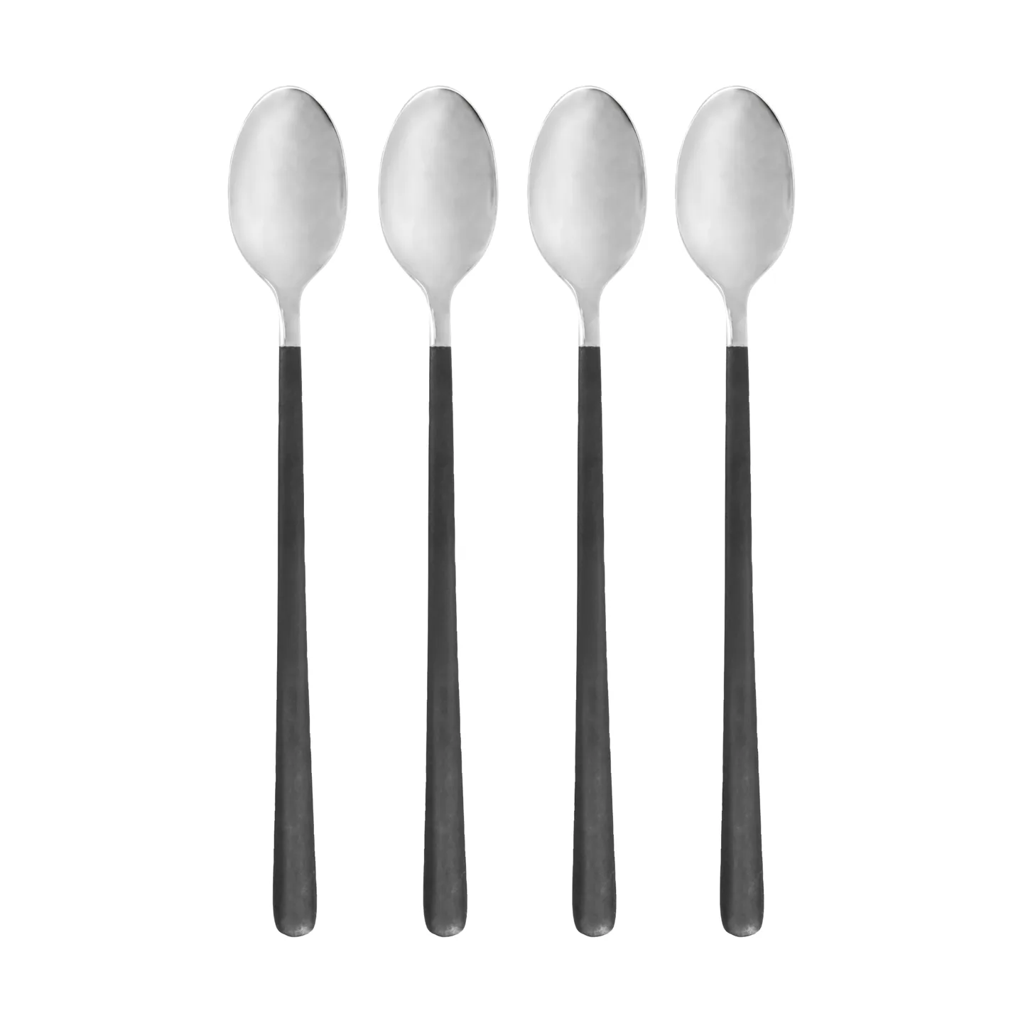 옥스 롱 스푼 4개 세트, Black-silver House Doctor | 하우스닥터