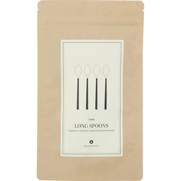 옥스 롱 스푼 4개 세트 - Black-silver - House Doctor | 하우스닥터