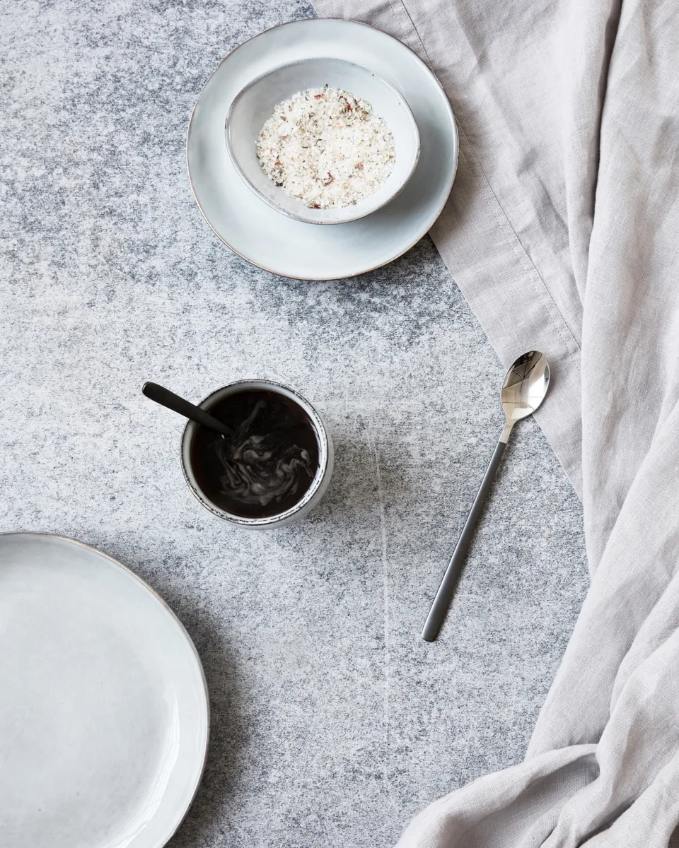 옥스 롱 스푼 4개 세트, Black-silver House Doctor | 하우스닥터