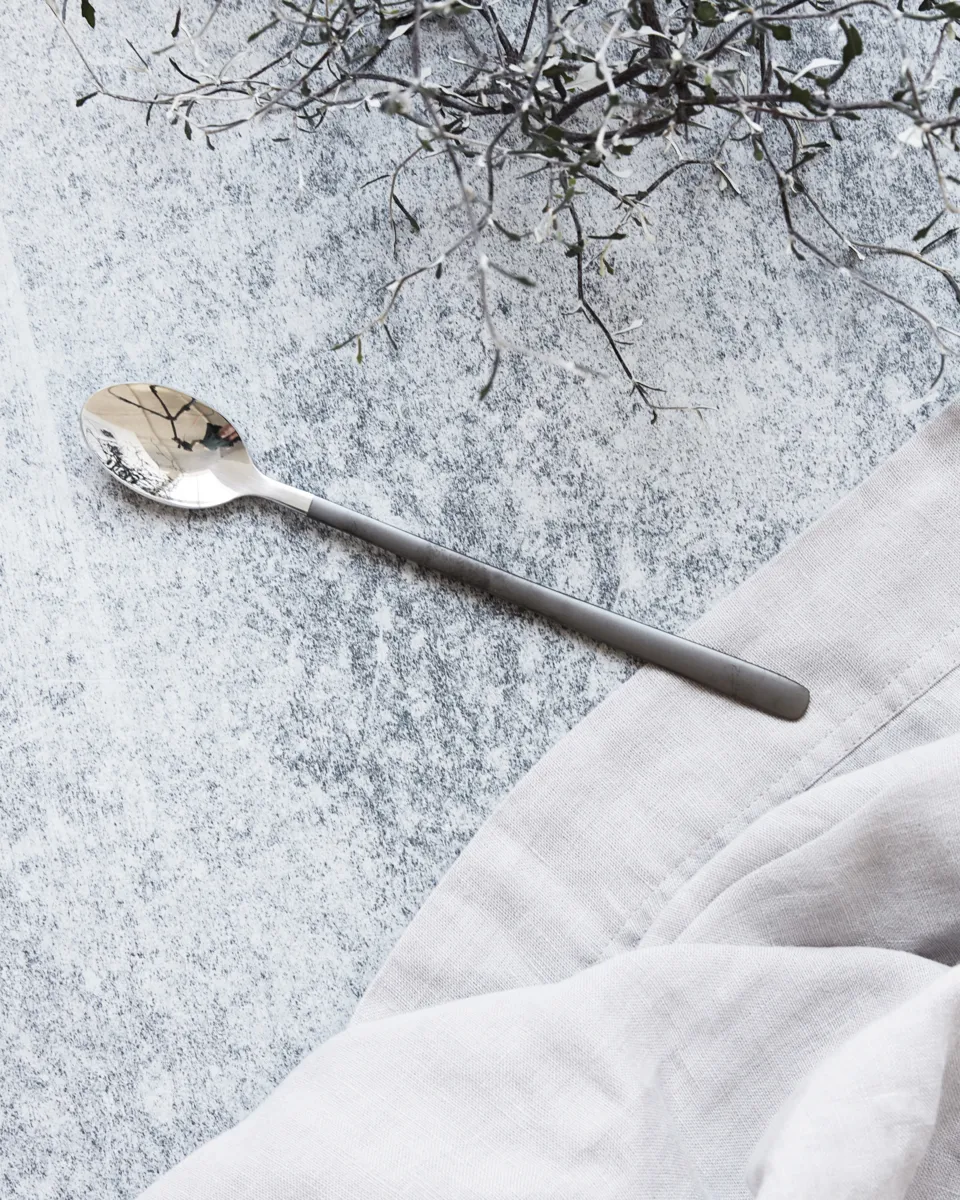 옥스 롱 스푼 4개 세트, Black-silver House Doctor | 하우스닥터