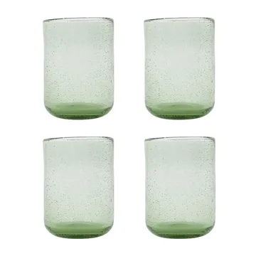 리치 글래스 4개 세트 - Light green - House Doctor | 하우스닥터