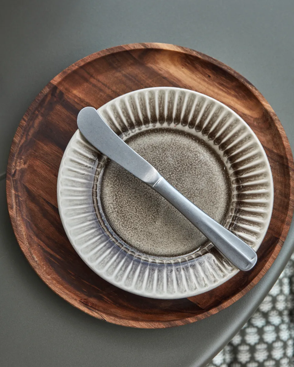 모라 버터 나이프 4개 세트, Silver finish House Doctor | 하우스닥터