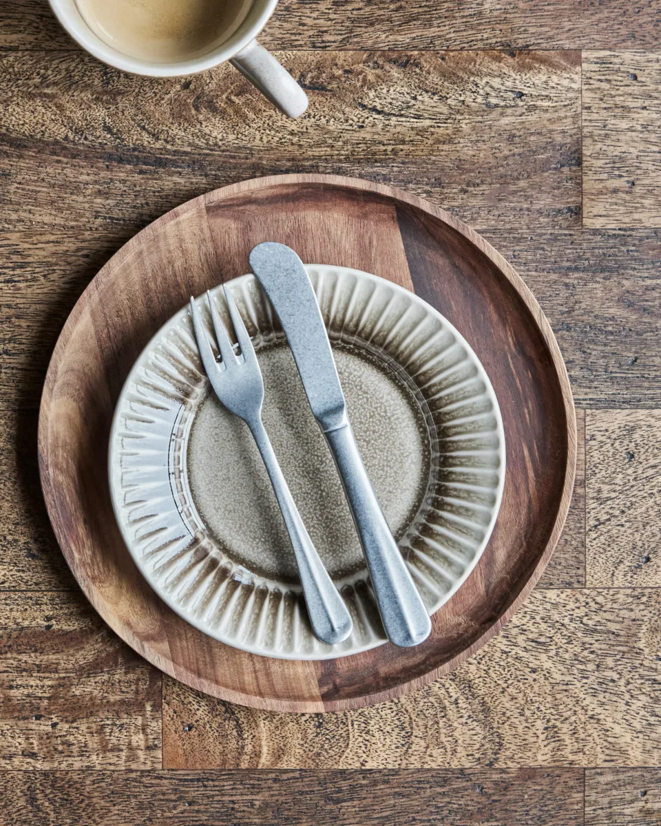 모라 케이크 포크 4개 세트, Silver finish House Doctor | 하우스닥터