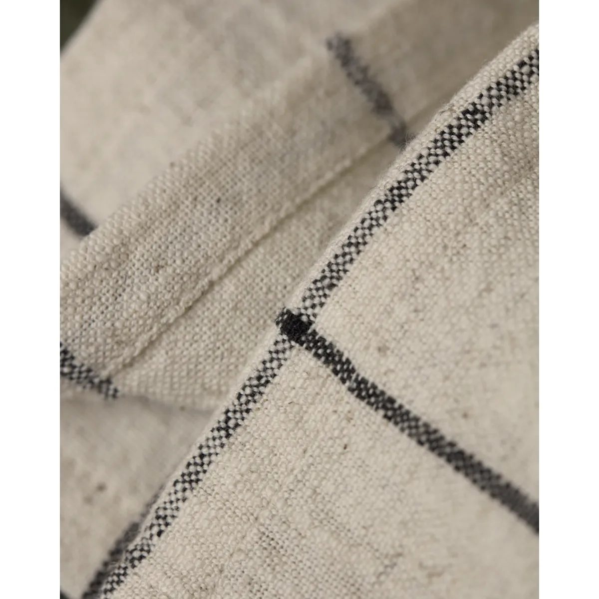 조인 클로스 냅킨 40x40 cm 4개 세트, Black-off white House Doctor | 하우스닥터