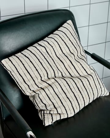 라인스 쿠션 커버 50x50 cm - Black-off-white - House Doctor | 하우스닥터