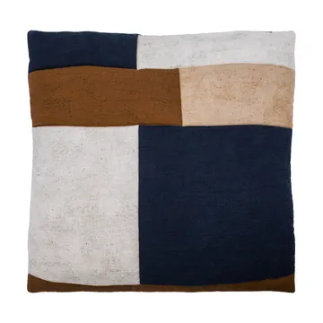 패치 쿠션 커버 50x50 cm - Black-sand-brown - House Doctor | 하우스닥터