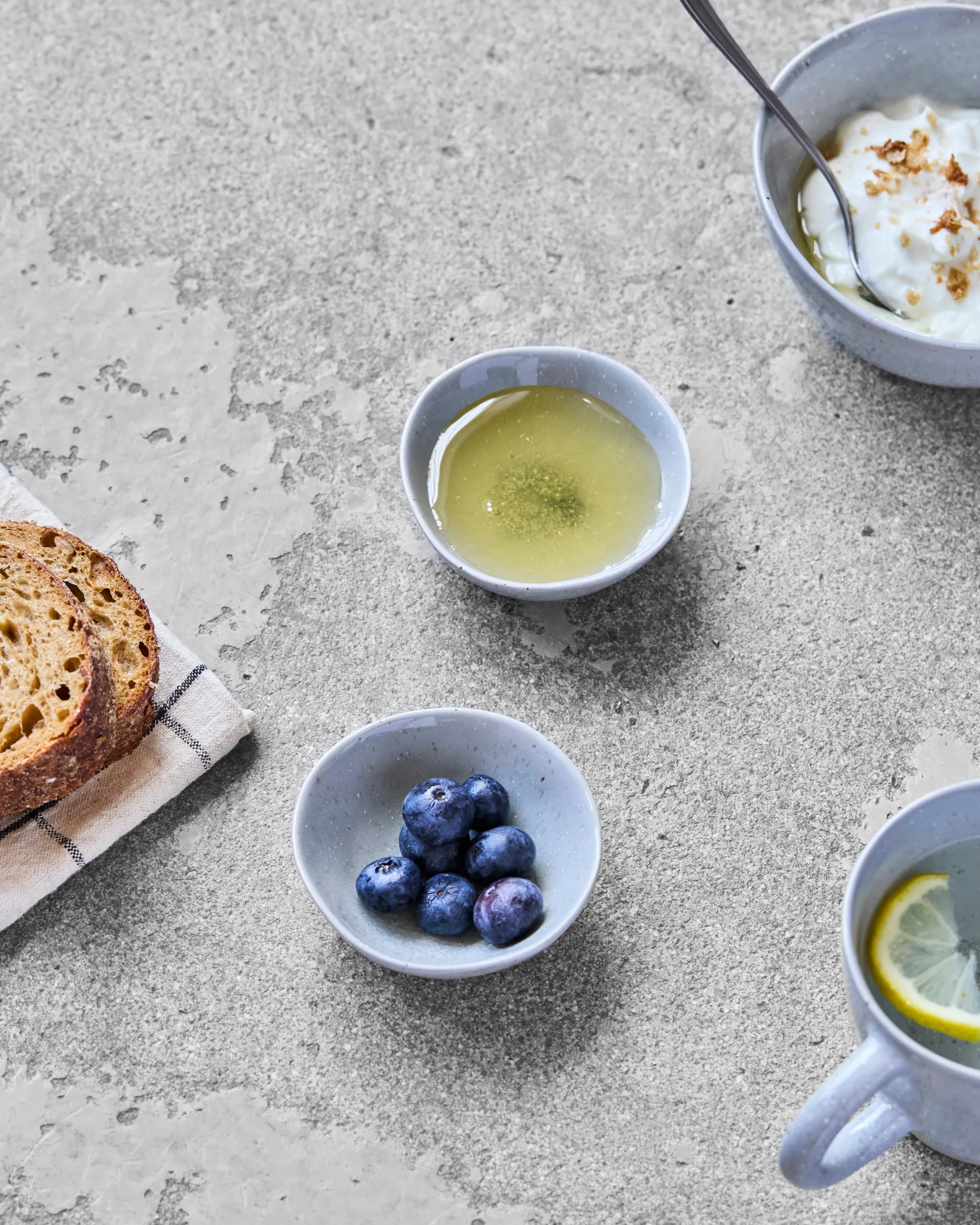 비다 보울 6 cl 4개 세트, Light blue House Doctor | 하우스닥터