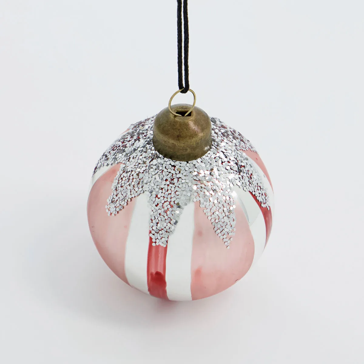 스타 크리스마스 바우블 Ø6 cm 4개 세트, Red House Doctor | 하우스닥터