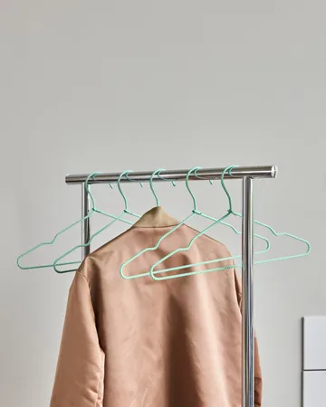 와이어 행거 6개 세트 - Green - House Doctor | 하우스닥터