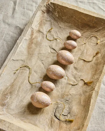 블룸 부활절 달걀 장식 6개 세트 - Pink - House Doctor | 하우스닥터