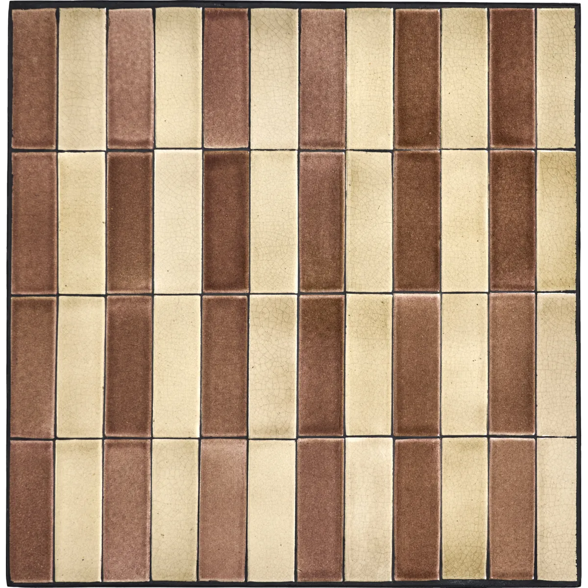 스트라이프 카페 테이블 62x62 cm, Dusty rose-beige House Doctor | 하우스닥터