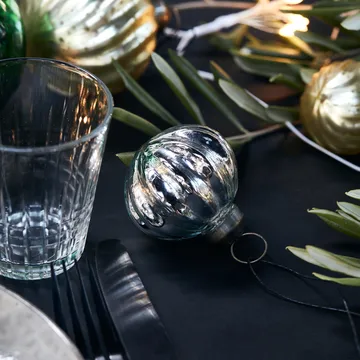 쉼 크리스마스 트리 바우블 Ø8 cm - Silver - House Doctor | 하우스닥터