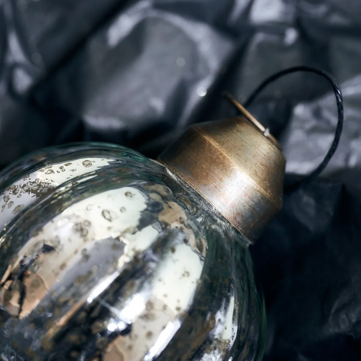 쉼 크리스마스 트리 바우블 Ø8 cm, Silver House Doctor | 하우스닥터