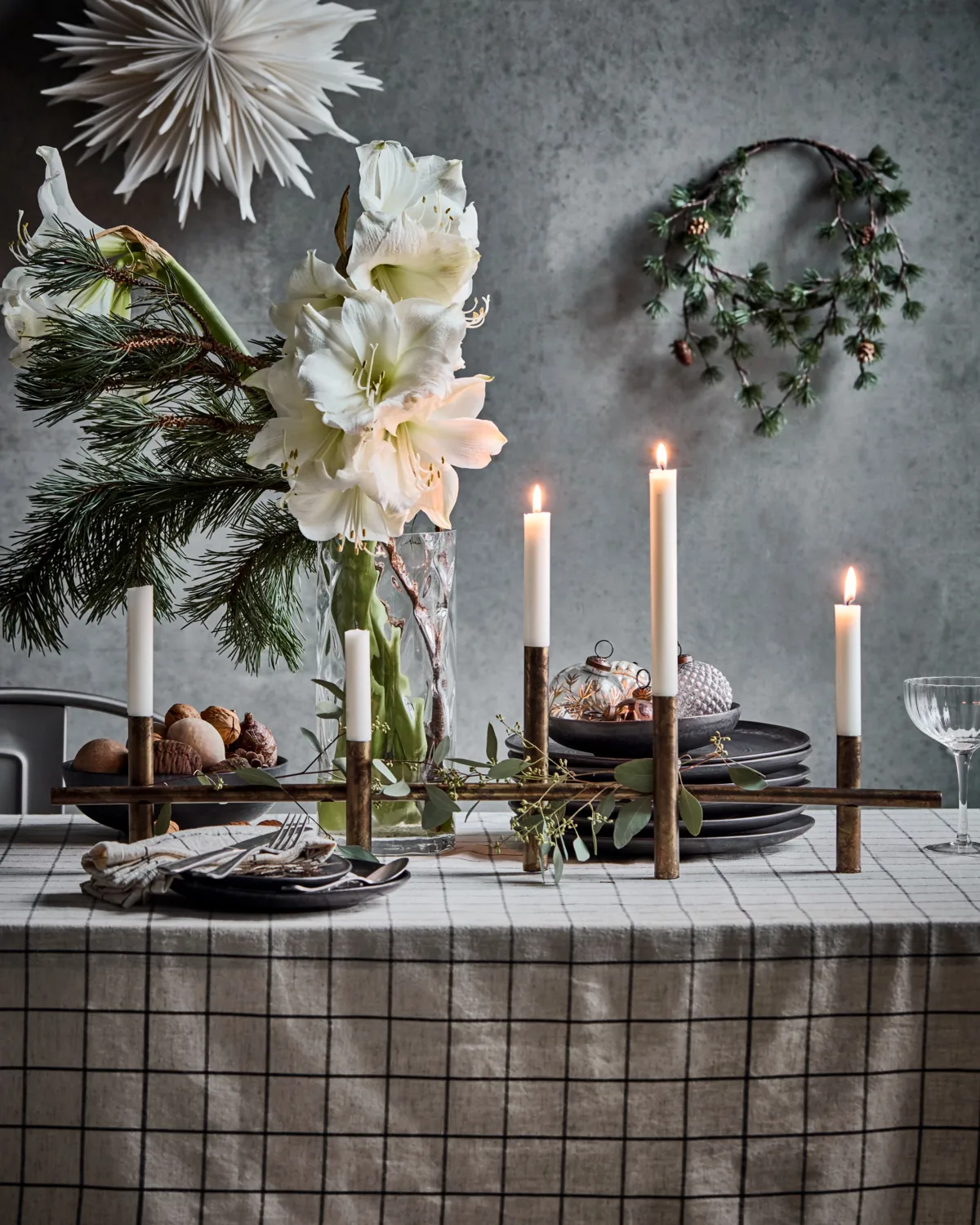 맥시 캔들스틱 80 cm, Antique brass color House Doctor | 하우스닥터