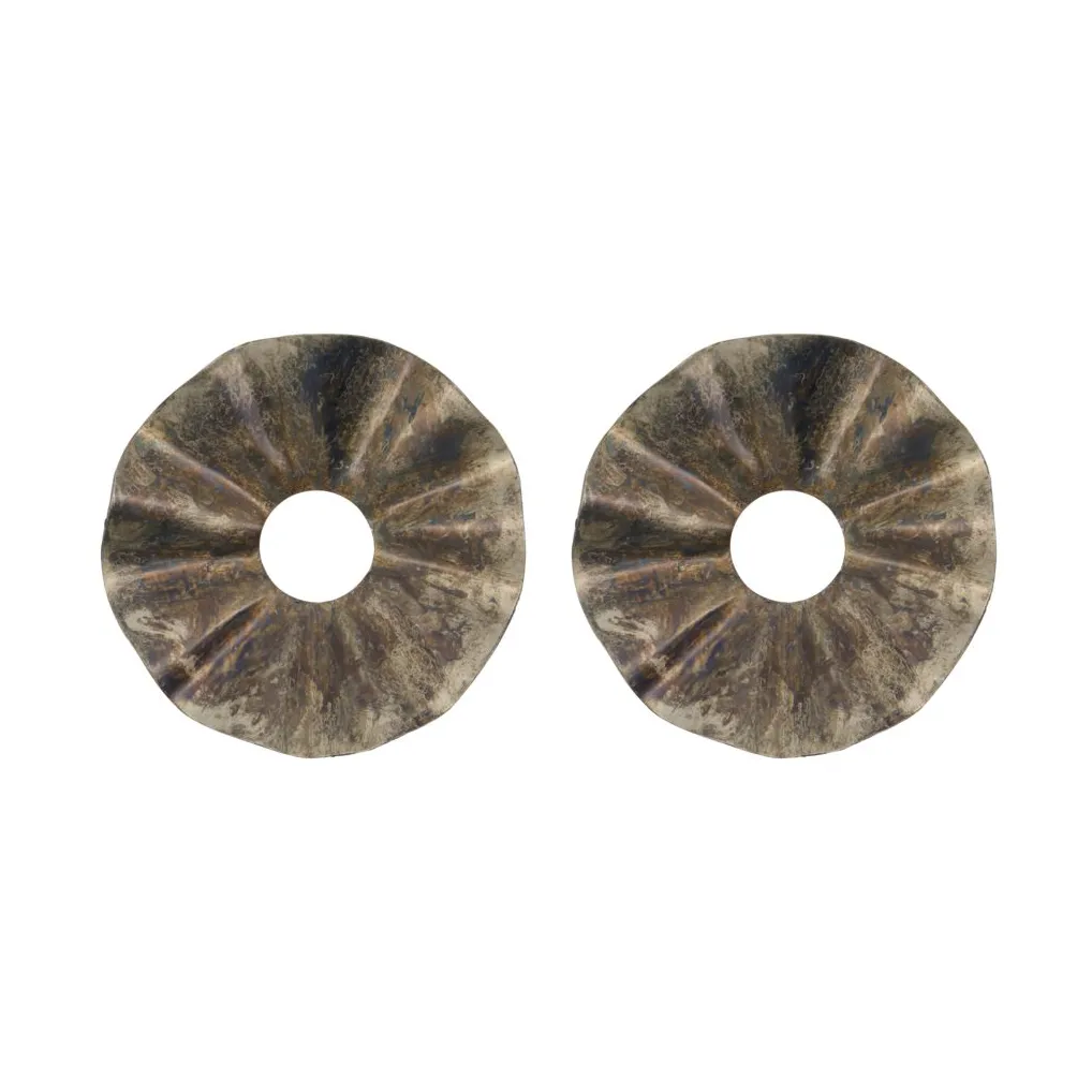 플로로 캔들 커프 Ø8.5cm 2개 세트, Antique Brown House Doctor | 하우스닥터