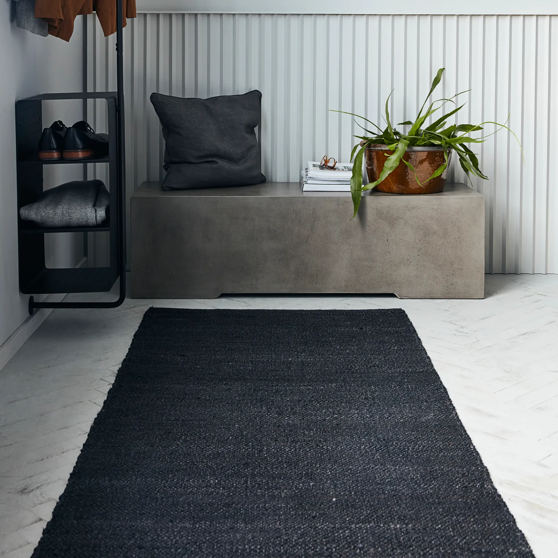 헴피 러그 90x300 cm, Black House Doctor | 하우스닥터