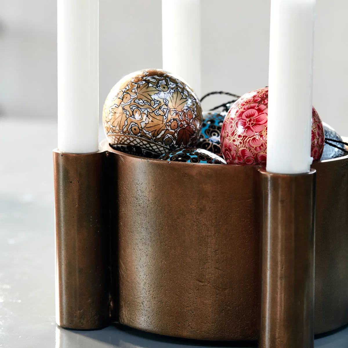 포 대림절 캔들 홀더, Antique brass House Doctor | 하우스닥터