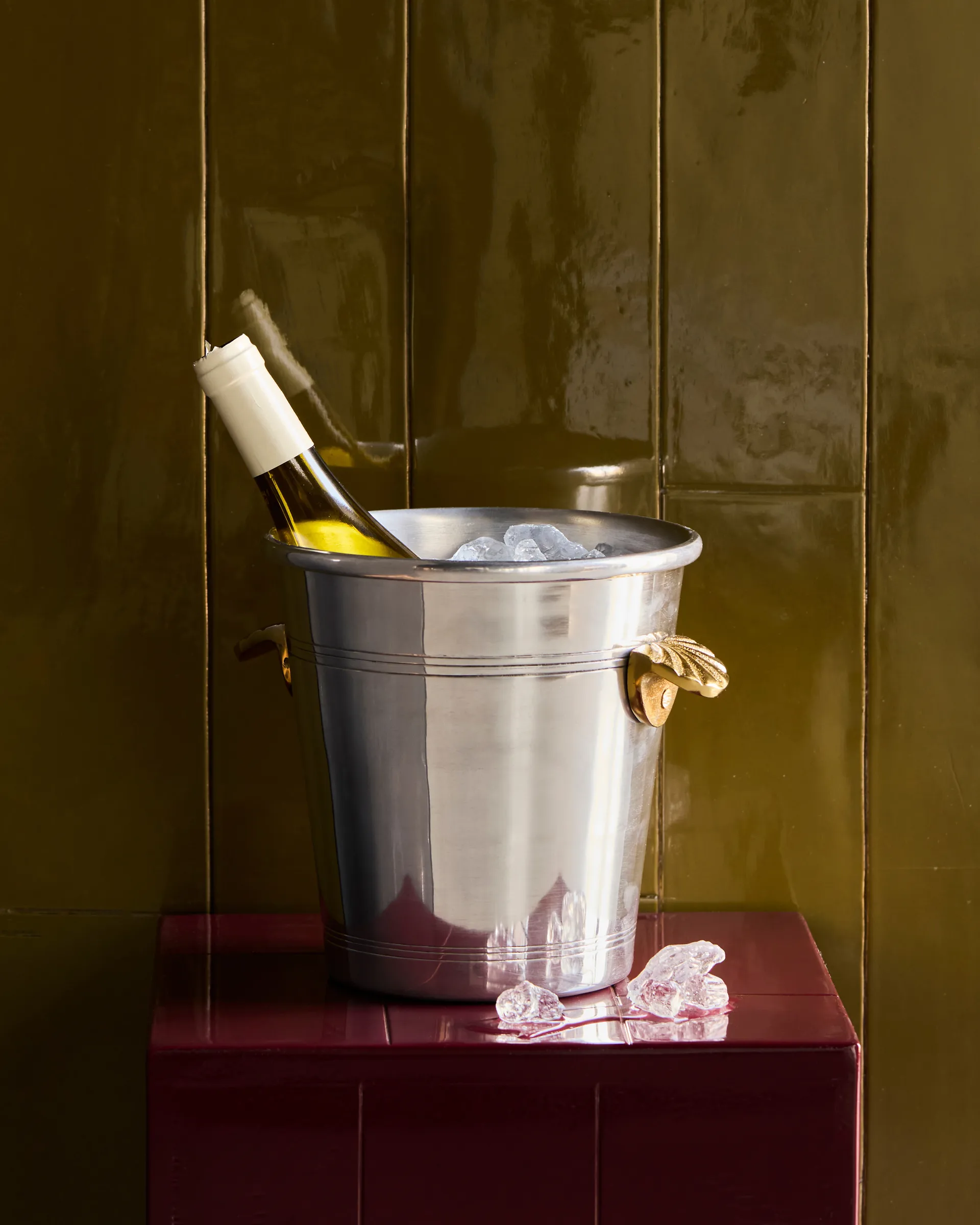 하우스 닥터 와인 쿨러, Antique silver finish House Doctor | 하우스닥터