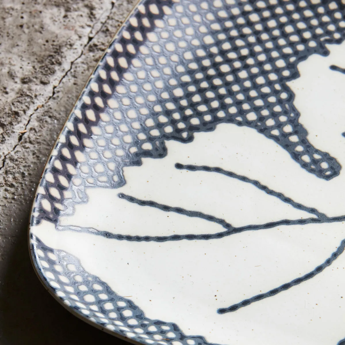 Ash 접시 21.6 cm, grey-blue House Doctor | 하우스닥터