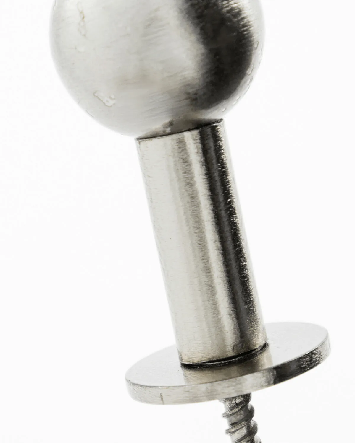Ball 훅 2개, Silver finish, Ø4x2 cm House Doctor | 하우스닥터