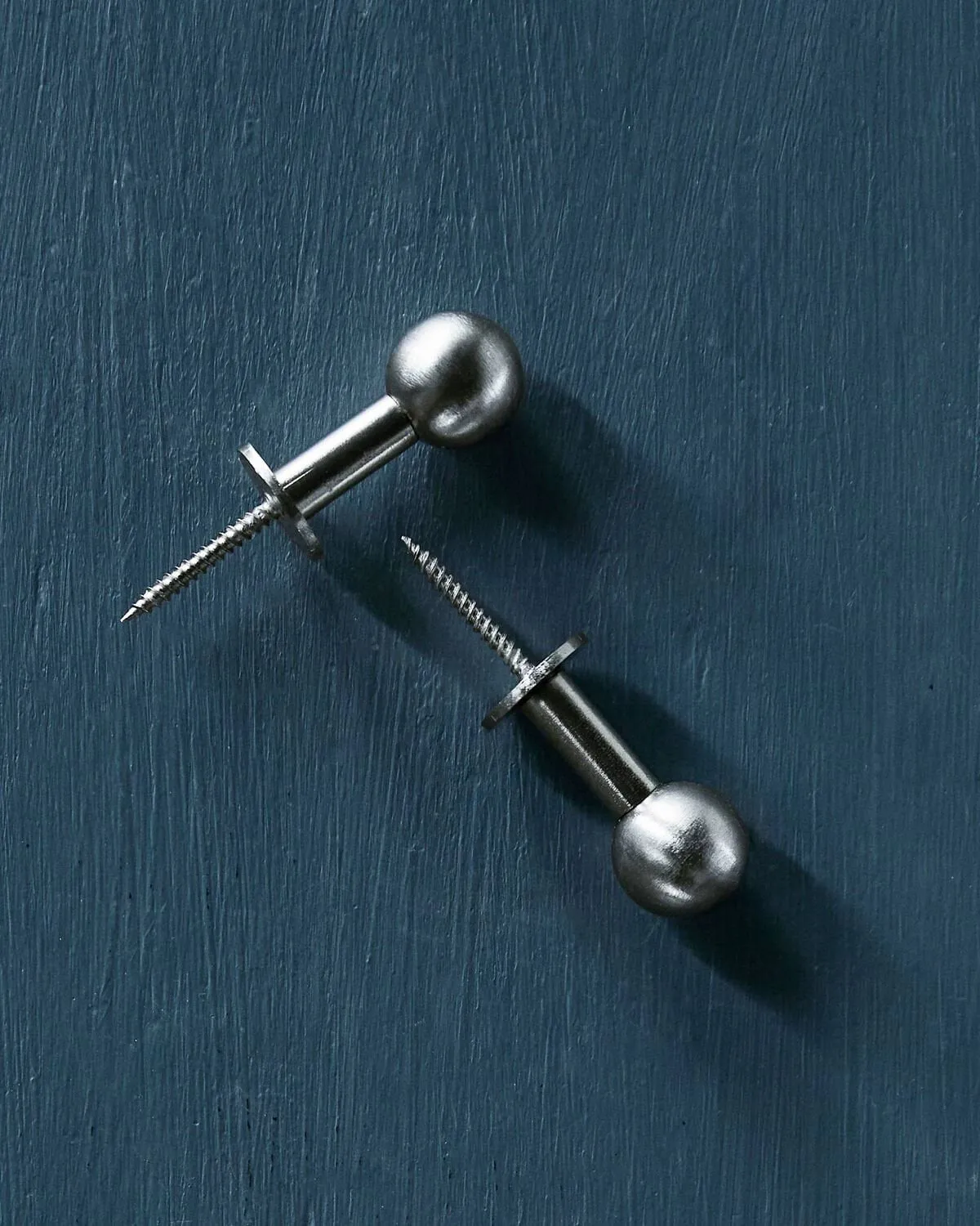 Ball 훅 2개, Silver finish, Ø4x2 cm House Doctor | 하우스닥터
