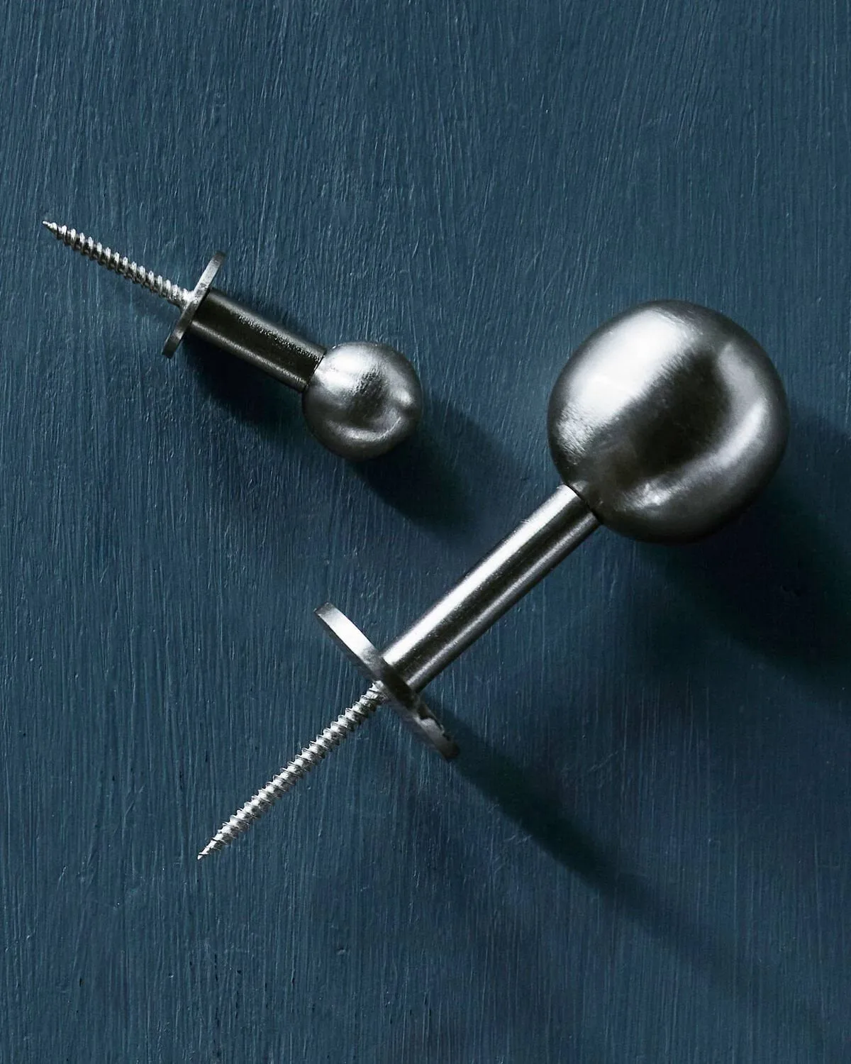 Ball 훅 2개, Silver finish, Ø4x2 cm House Doctor | 하우스닥터