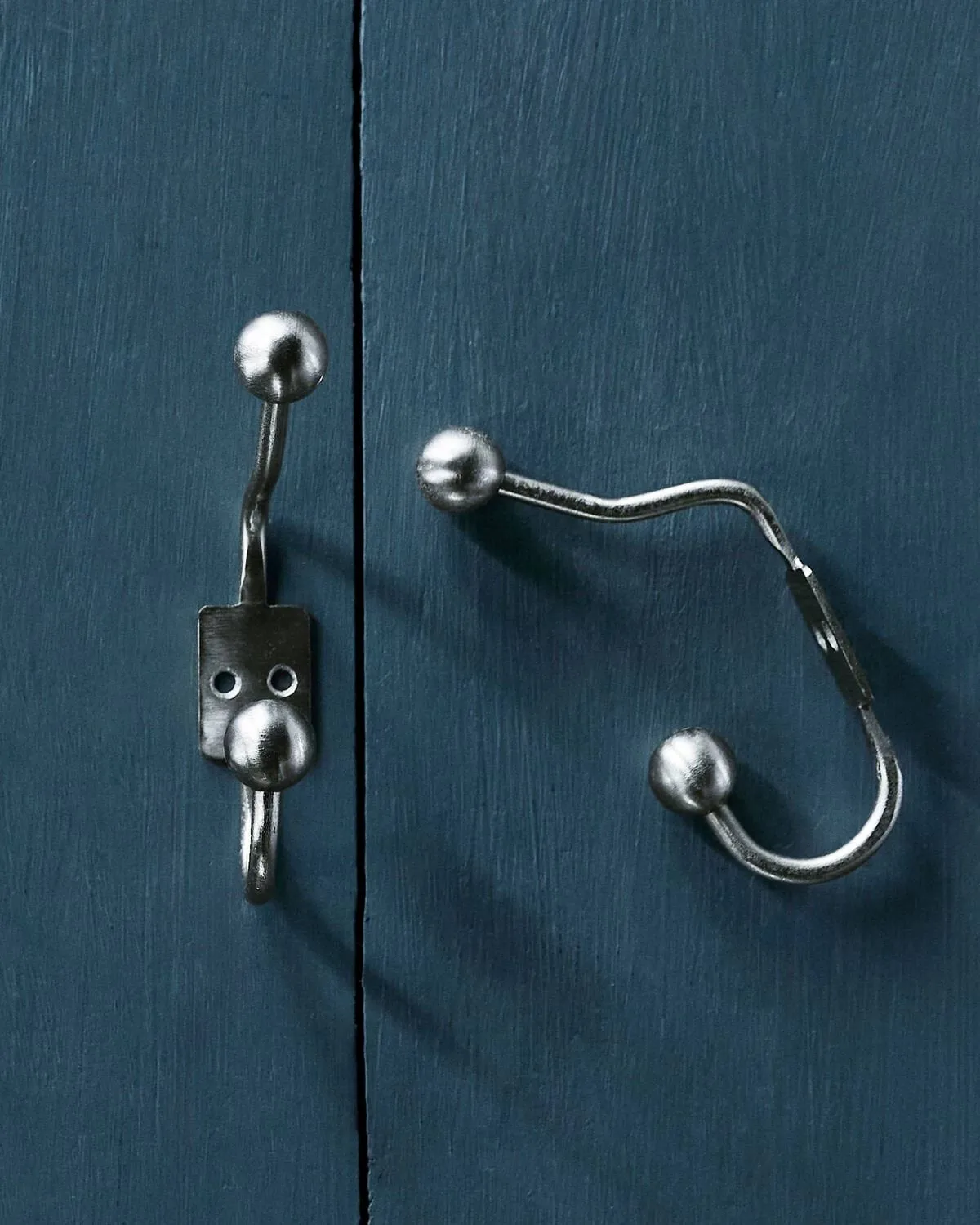 Ball 훅 2개, Silver finish, Ø7x13 cm House Doctor | 하우스닥터