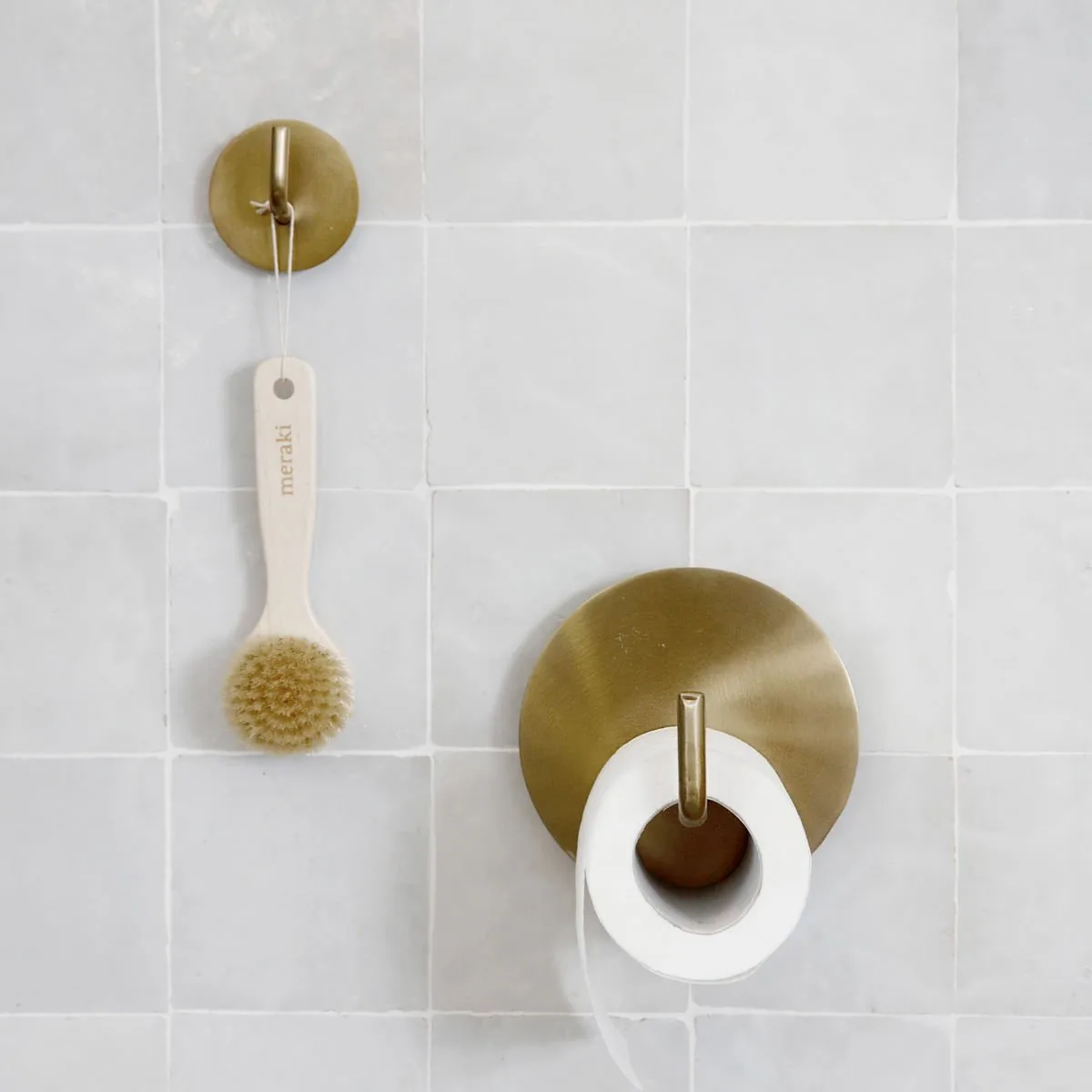 텍스트 토일렛 페이퍼 홀더, brass House Doctor | 하우스닥터