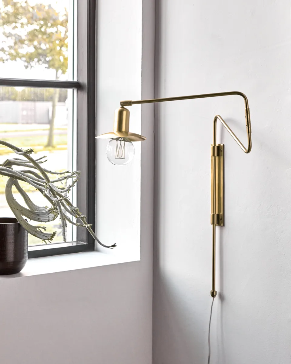 스윙 월 조명, Brass House Doctor | 하우스닥터