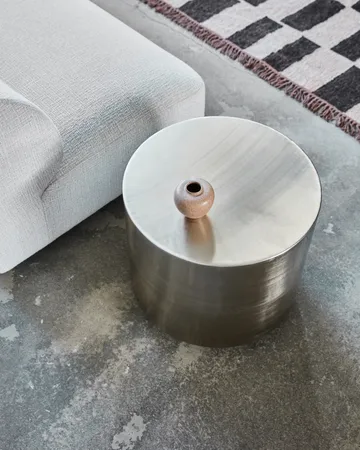 스텝 사이드 테이블 - Brushed silver-colored - House Doctor | 하우스닥터