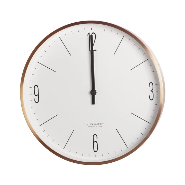 Clock Couture 벽 시계, gold-white House Doctor | 하우스닥터