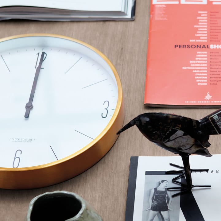 Clock Couture 벽 시계, gold-white House Doctor | 하우스닥터