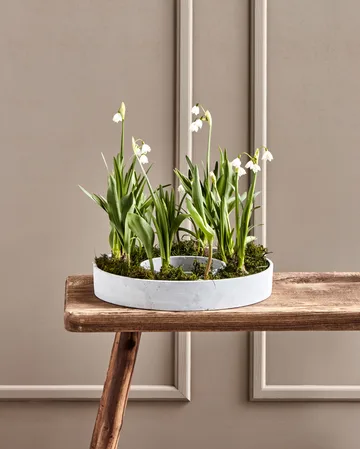 더 링 캔들 홀더(블록 양초용) - Concrete - House Doctor | 하우스닥터