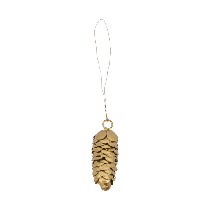 Cone 크리스마스 장식 6.5 cm 2 pieces, Gold House Doctor | 하우스닥터
