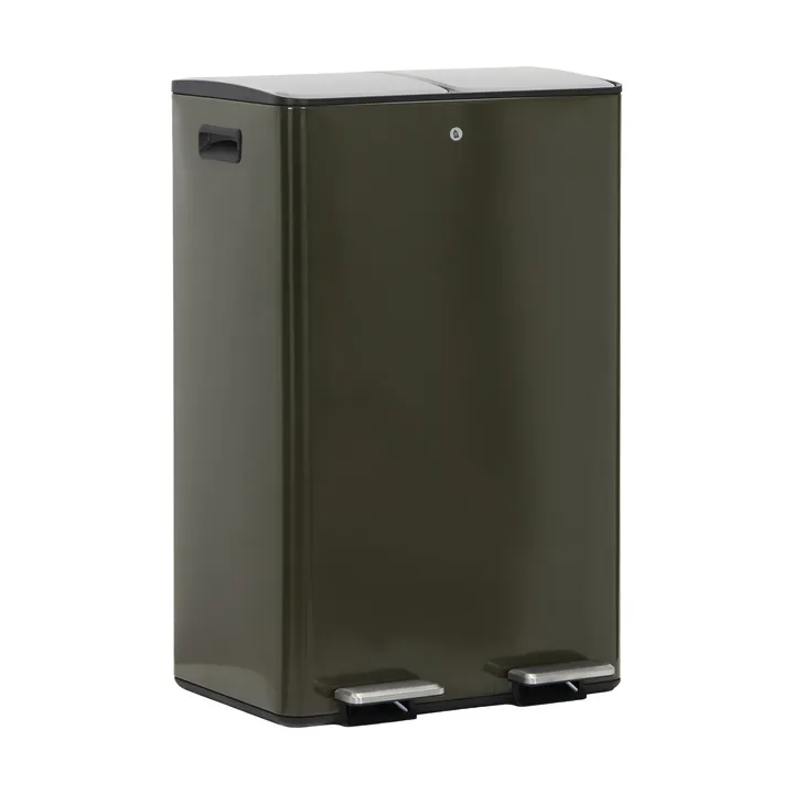 블랙 휴지통 - Deep green, 46x35.5x71 cm - House Doctor | 하우스닥터
