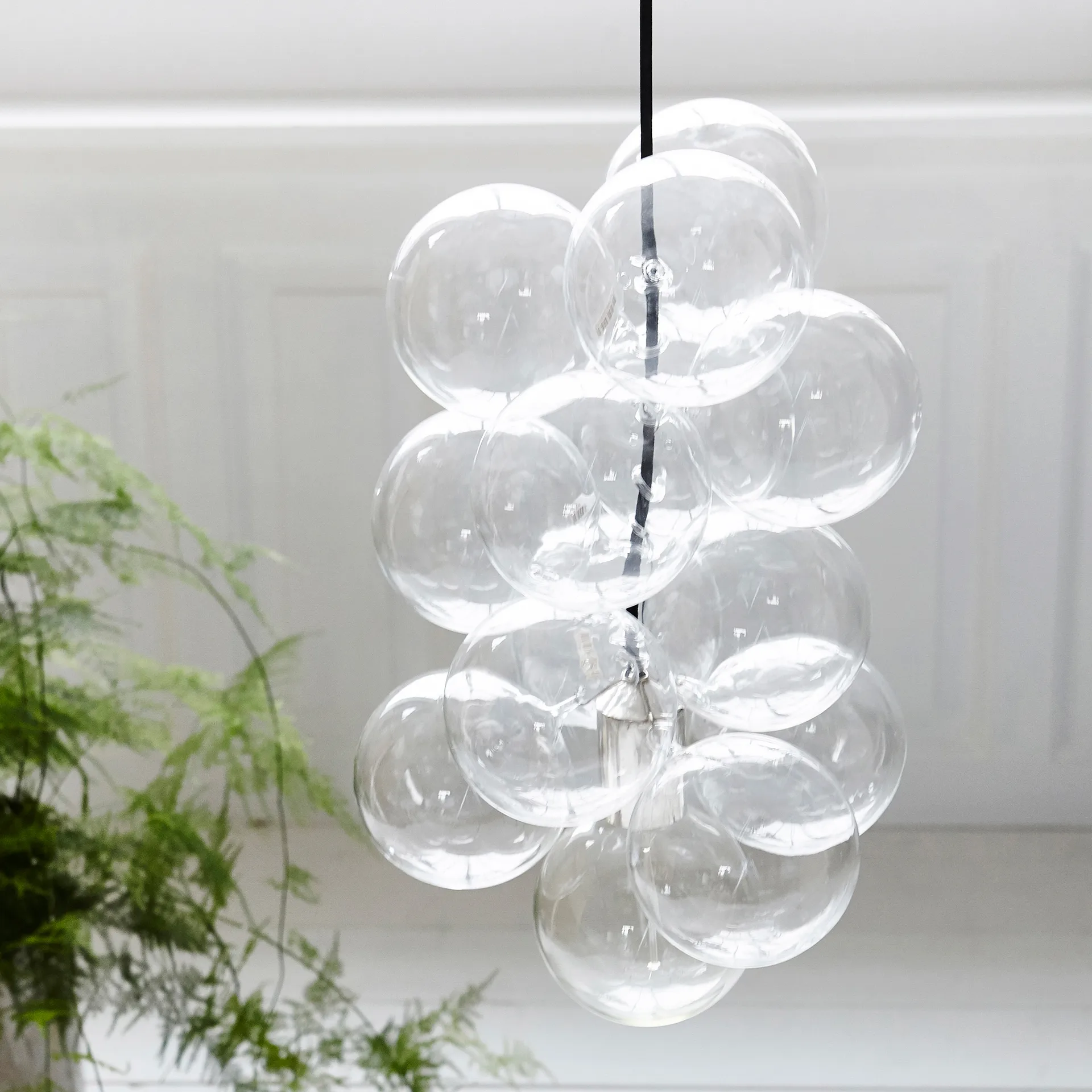 DIY 펜던트 조명, 12 glass balls House Doctor | 하우스닥터