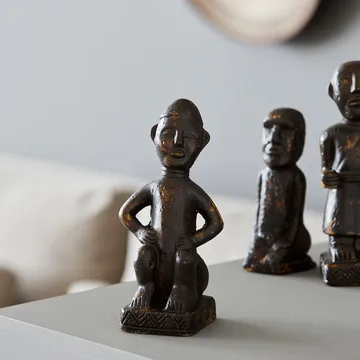 Figure skulptur 19 cm - black - House Doctor | 하우스닥터